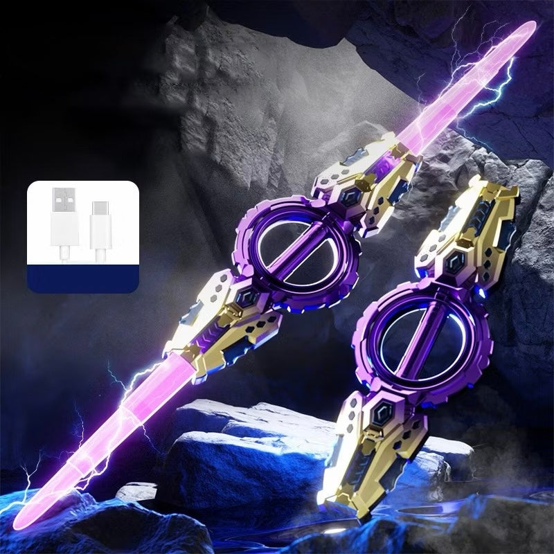 Multicolor LED double-edged Lightsaber