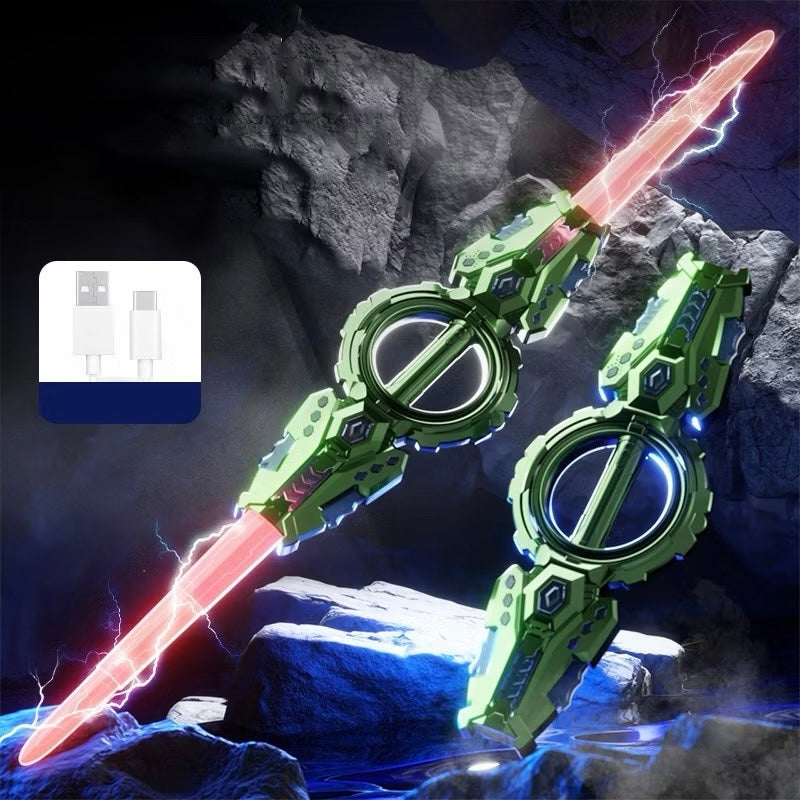 Multicolor LED double-edged Lightsaber