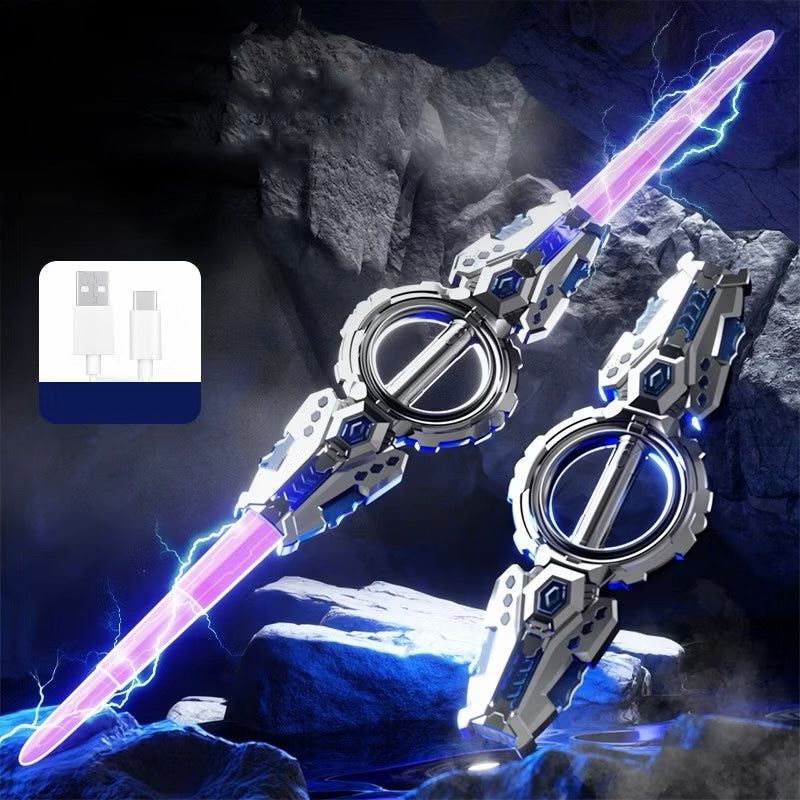 Multicolor LED double-edged Lightsaber