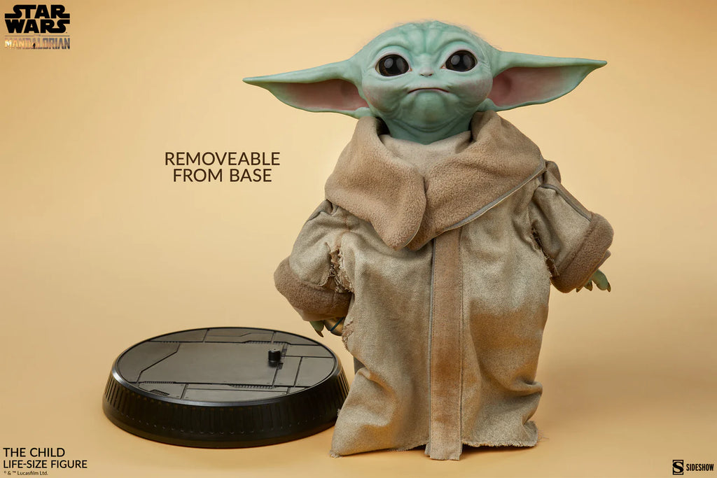 Grogu the child life-size collectible figure